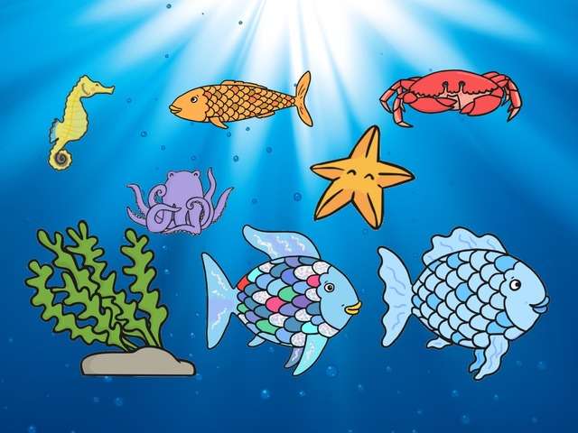 tengeri állatok online puzzle