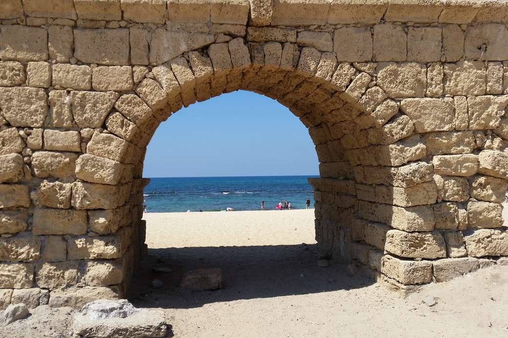 Aquaduct in Caesarea online puzzel