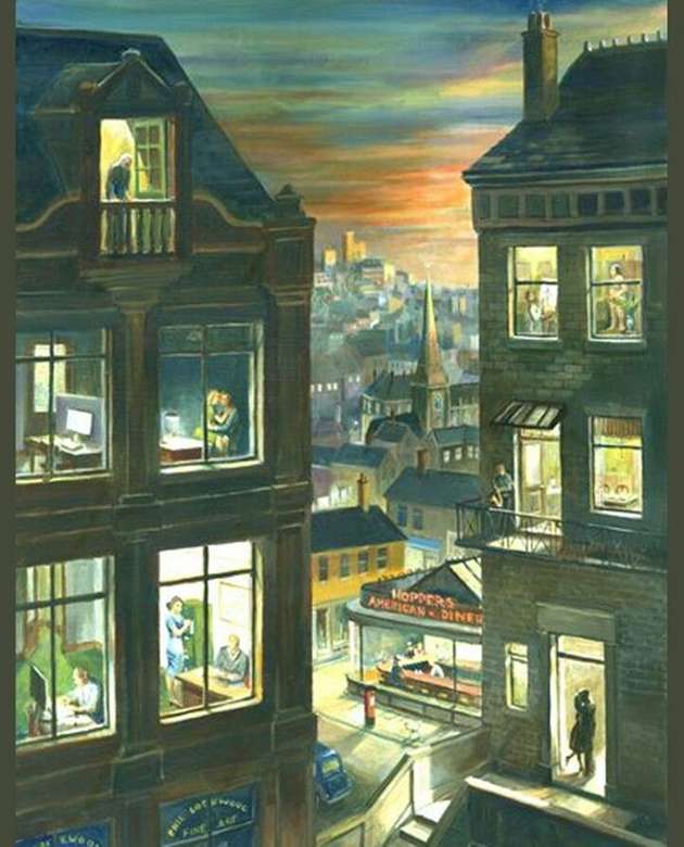 Offices at Night jigsaw puzzle online