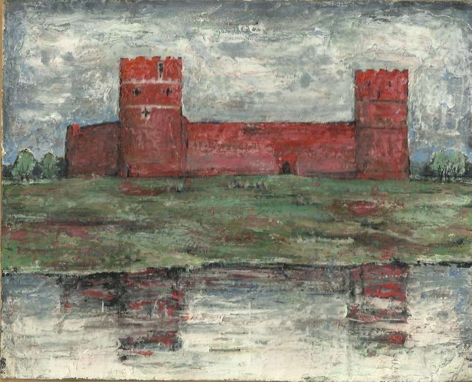 Slottet av de Mazovian dukarna i Ciechanów pussel på nätet