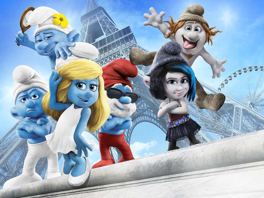 O filme Smurfs puzzle online