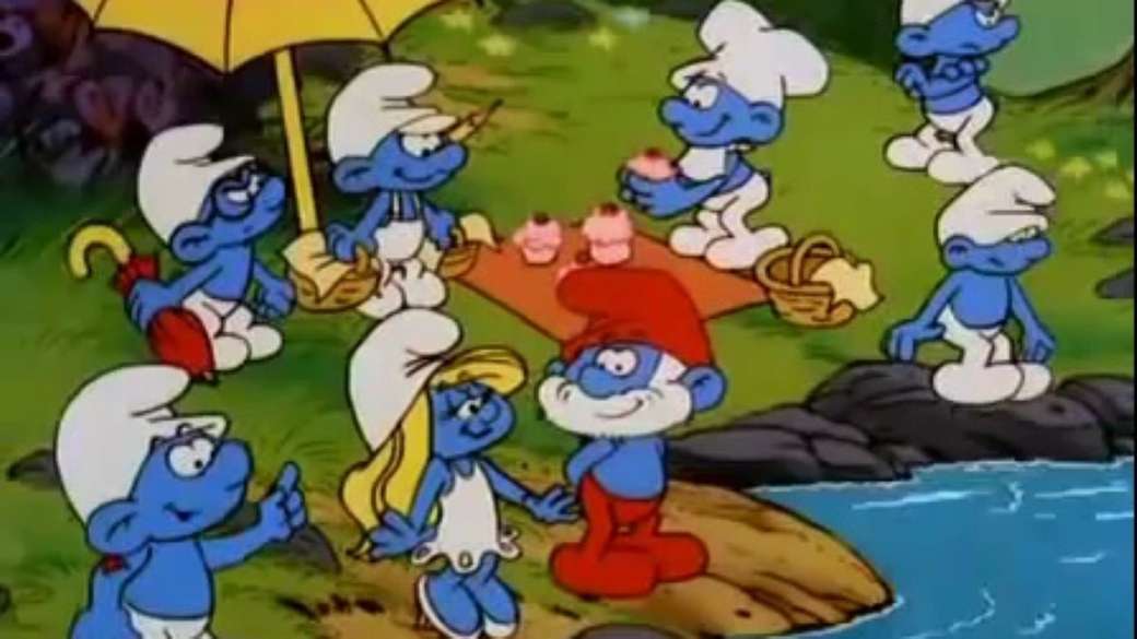 Basmul The Smurfs jigsaw puzzle online