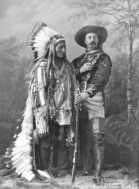 Sitting Bull et Buffalo Bill puzzle en ligne