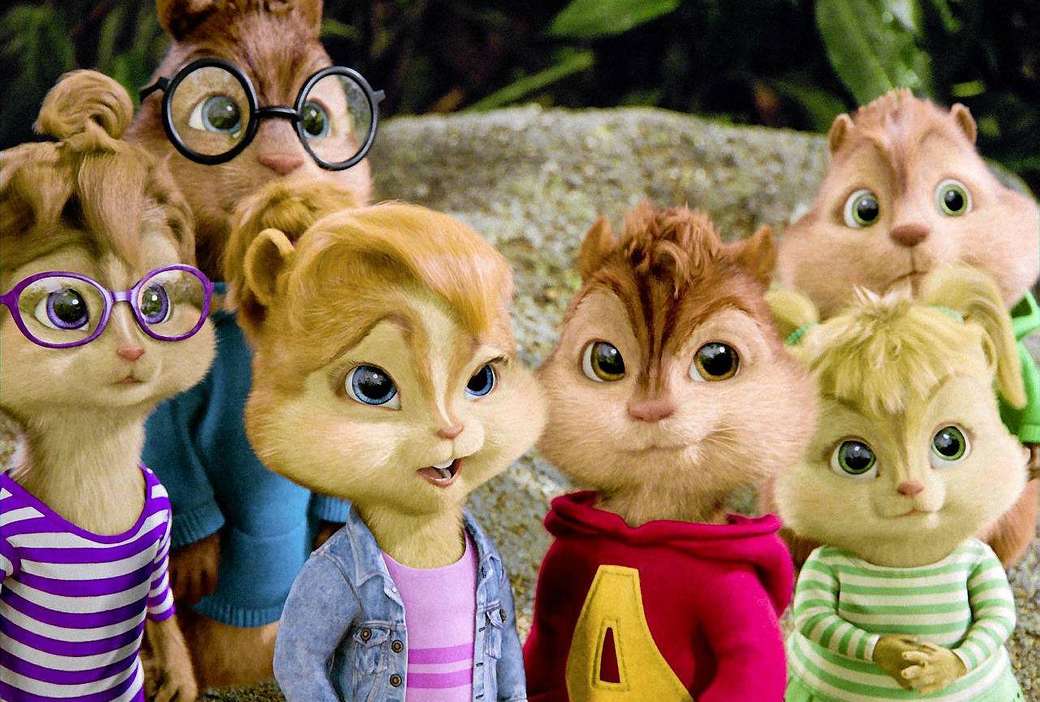 Ο Alvin και οι Chipmunks παζλ online
