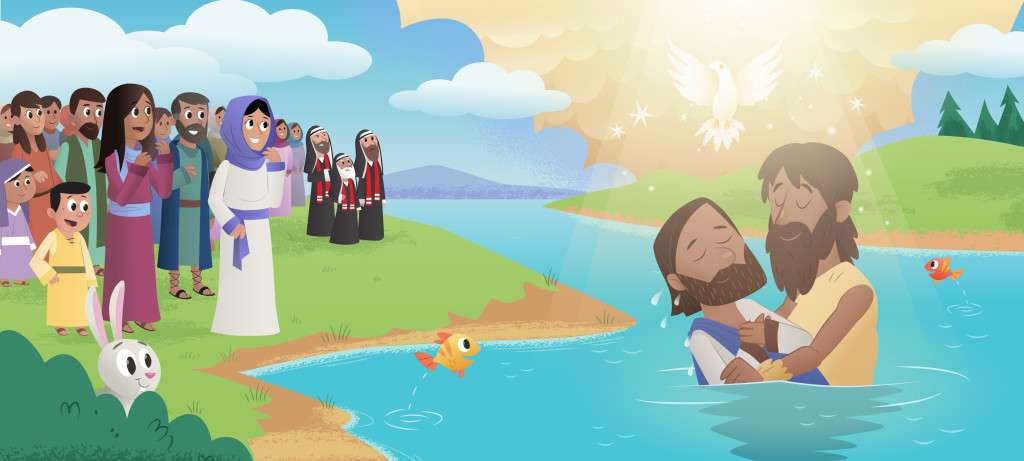 Botezul lui Isus jigsaw puzzle online