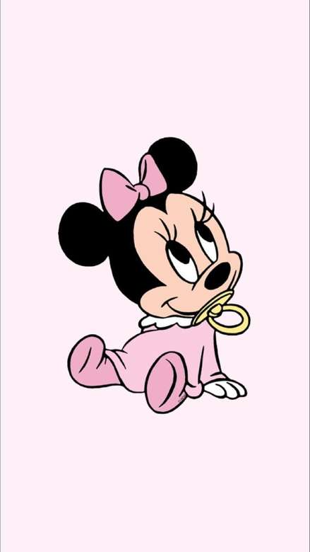 Minnie Baby Mouse legpuzzel online