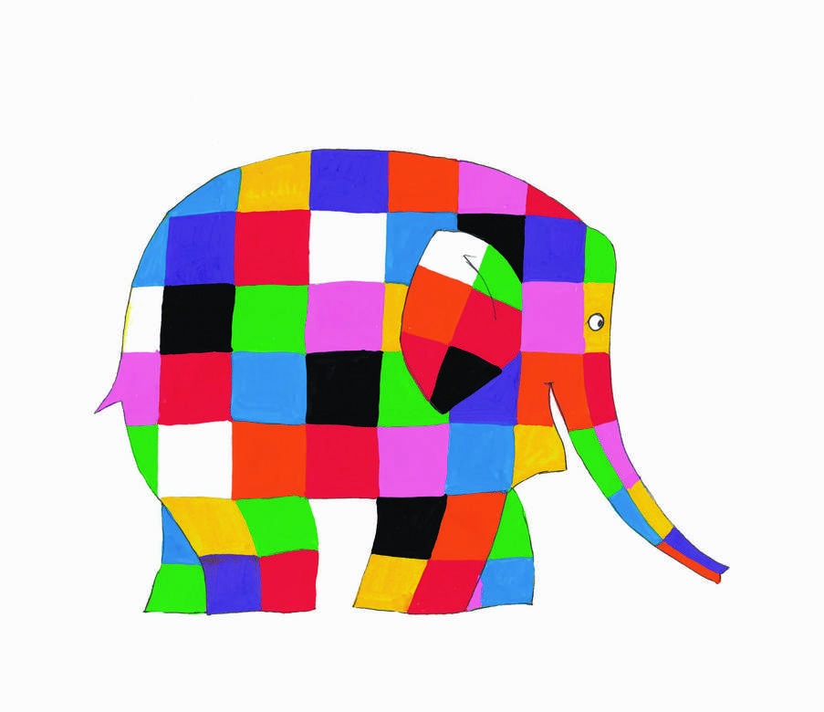 Elmerl'elefante online puzzle