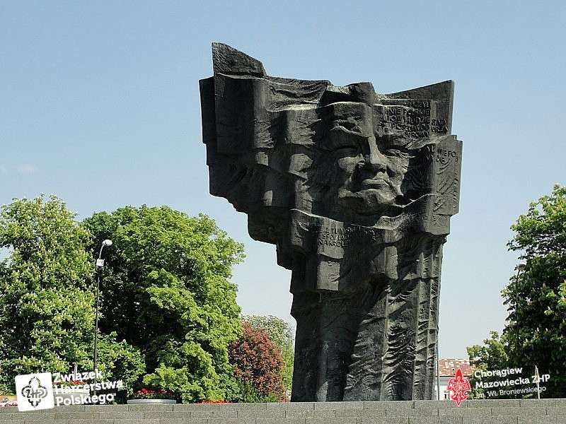 Monument till Władysław Broniewski pussel på nätet