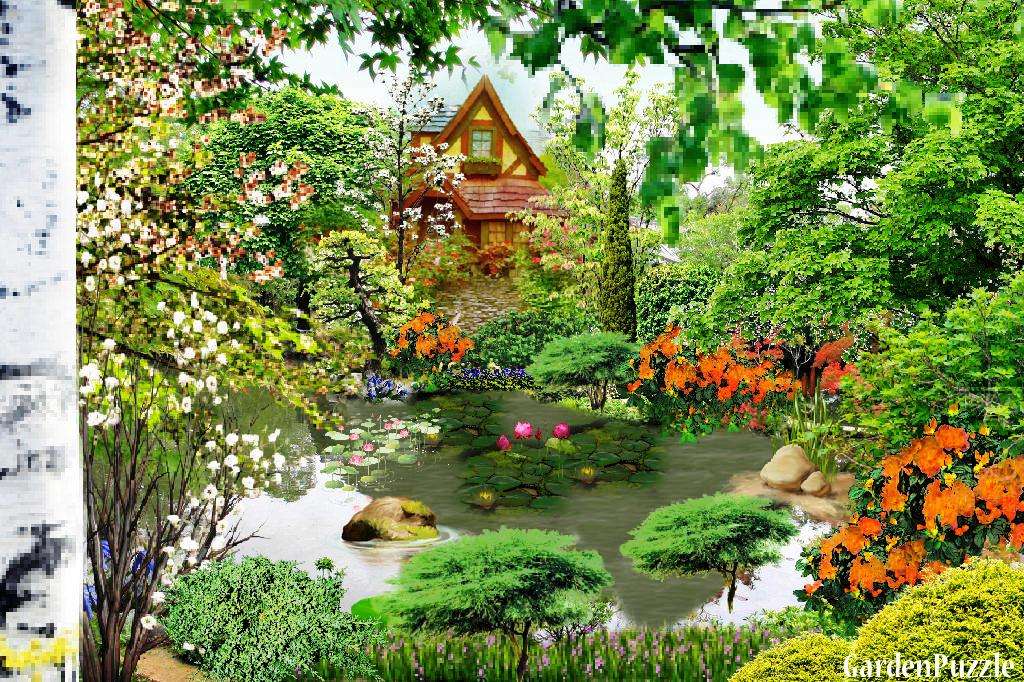giardino di primavera puzzle online
