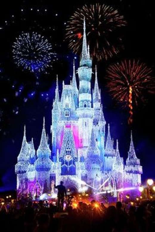 Het grote kasteel van Disney legpuzzel online