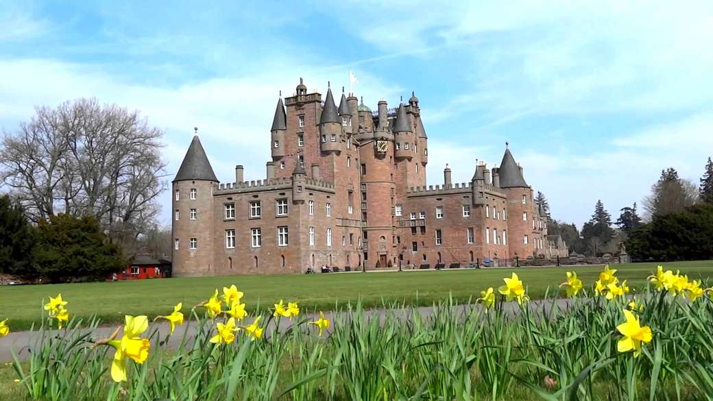 Castelul Glamis, Scoția puzzle online