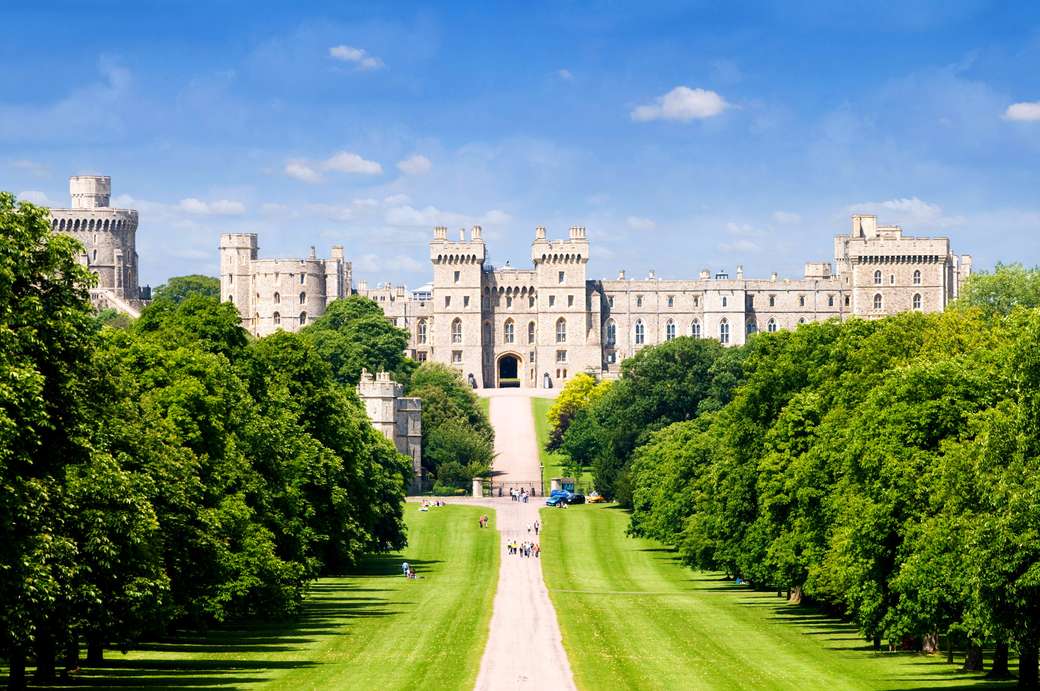 Виндзорский замок, Англия онлайн-пазл