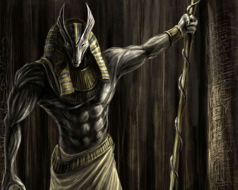 Θεός Anubis παζλ online