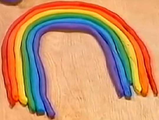 r ist für Regenbogen Online-Puzzle