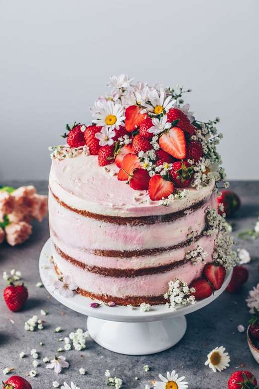 κέικ φράουλα παζλ online
