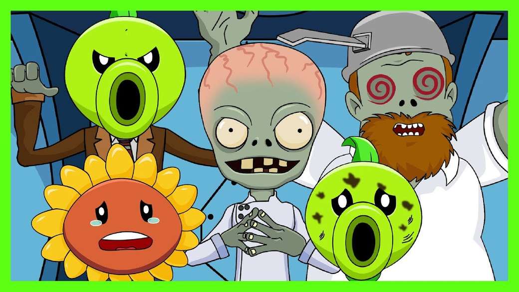 PLANTS VS ZOMBIES 2 - online puzzle