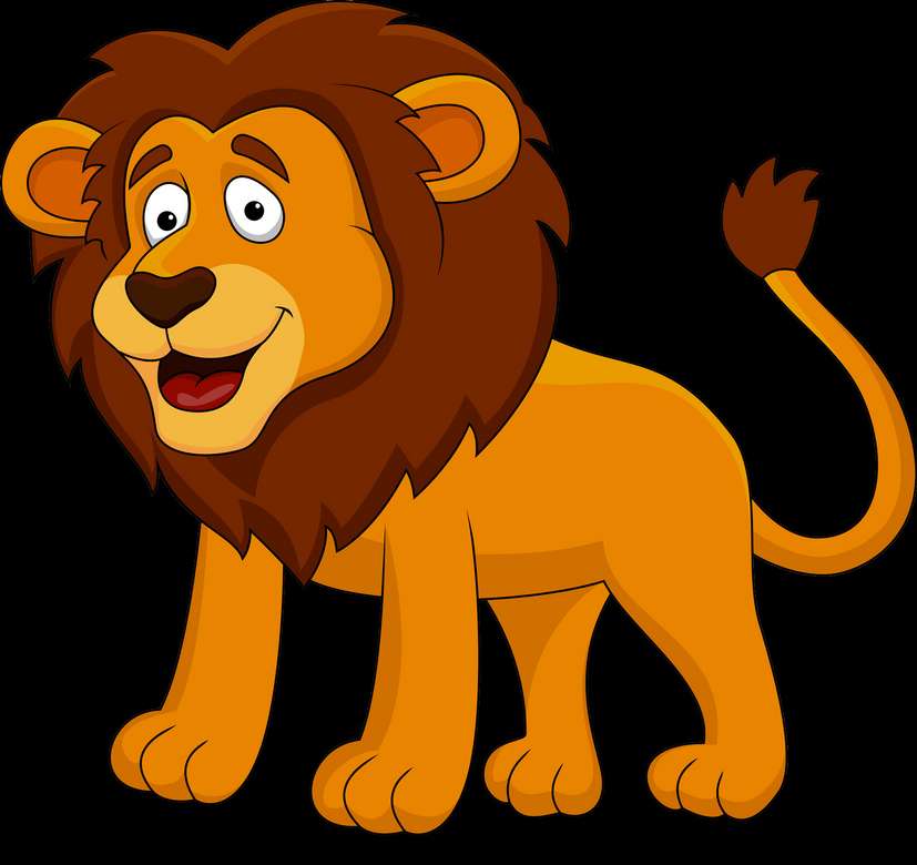 Lion de la jungle puzzle en ligne