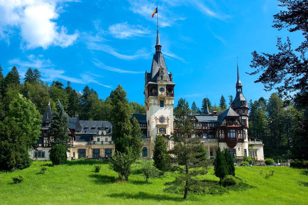 Peles Castle, Transsylvanië legpuzzel online