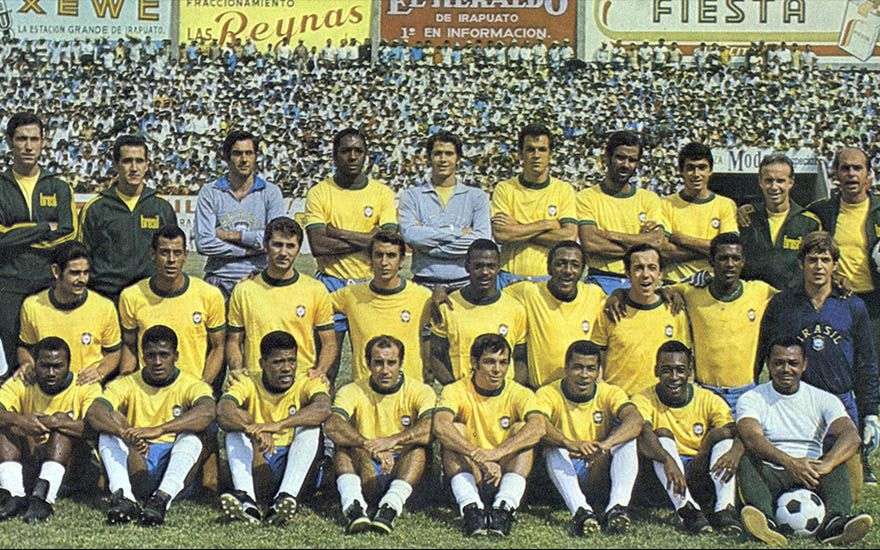Equipo nacional brasileño de 1970 rompecabezas en línea
