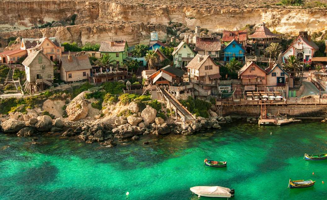 Malta Landschaft Online-Puzzle