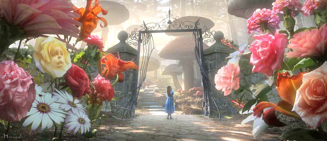 FLOWERS IN THE FILM online puzzle