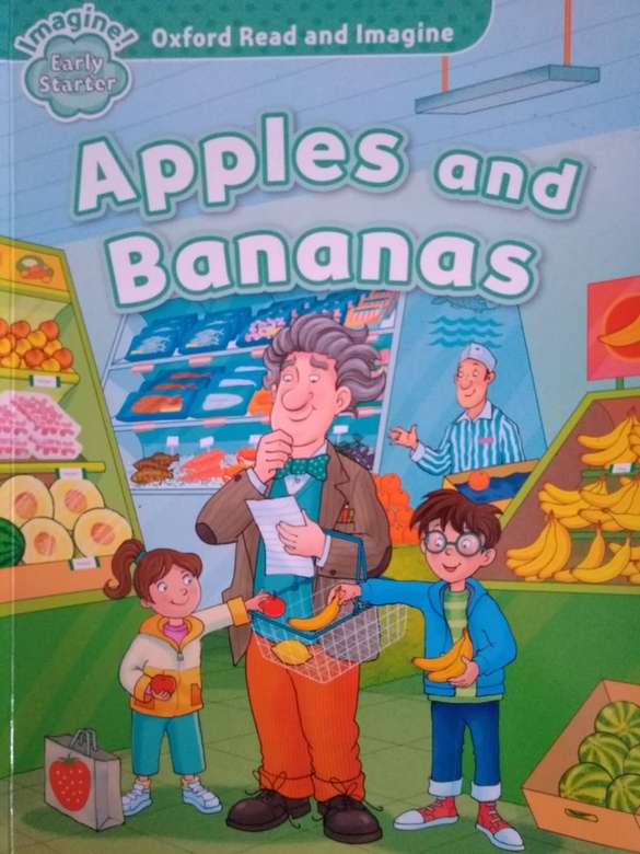 ябълки и банани онлайн пъзел