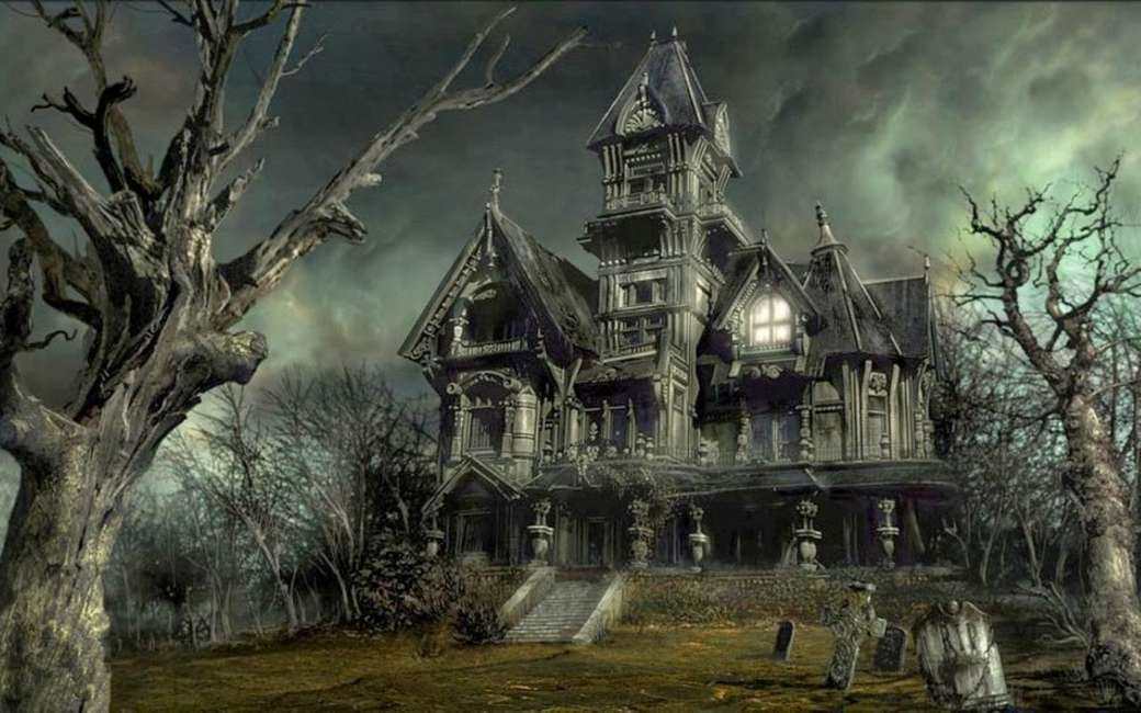 Haunted house online puzzle