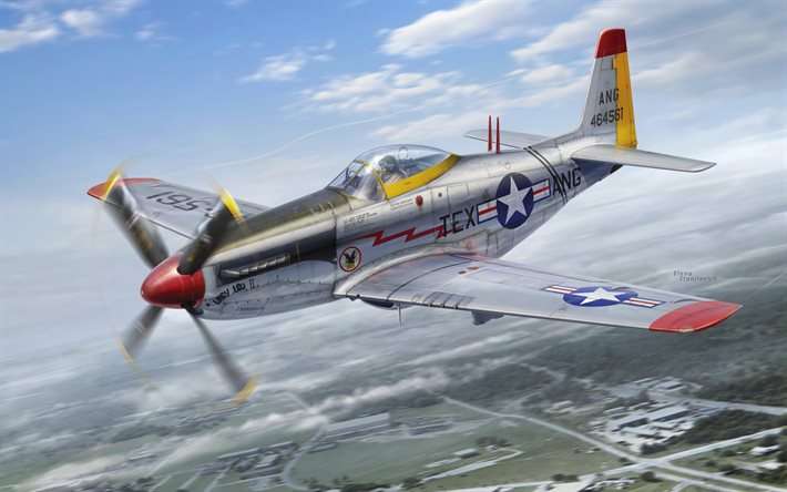 P-51H - Mustang - USAF Puzzlespiel online