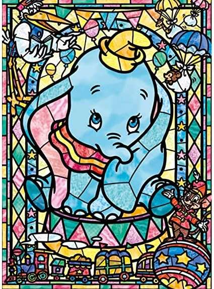 Adorável Dumbo. quebra-cabeças online