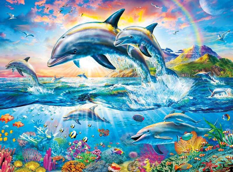 Dolphins Cove Puzzlespiel online