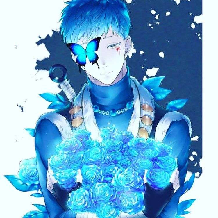 блакитні метелики і синій дракон пазл онлайн