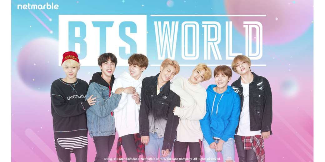 BTS WORLD пъзели онлайн пъзел