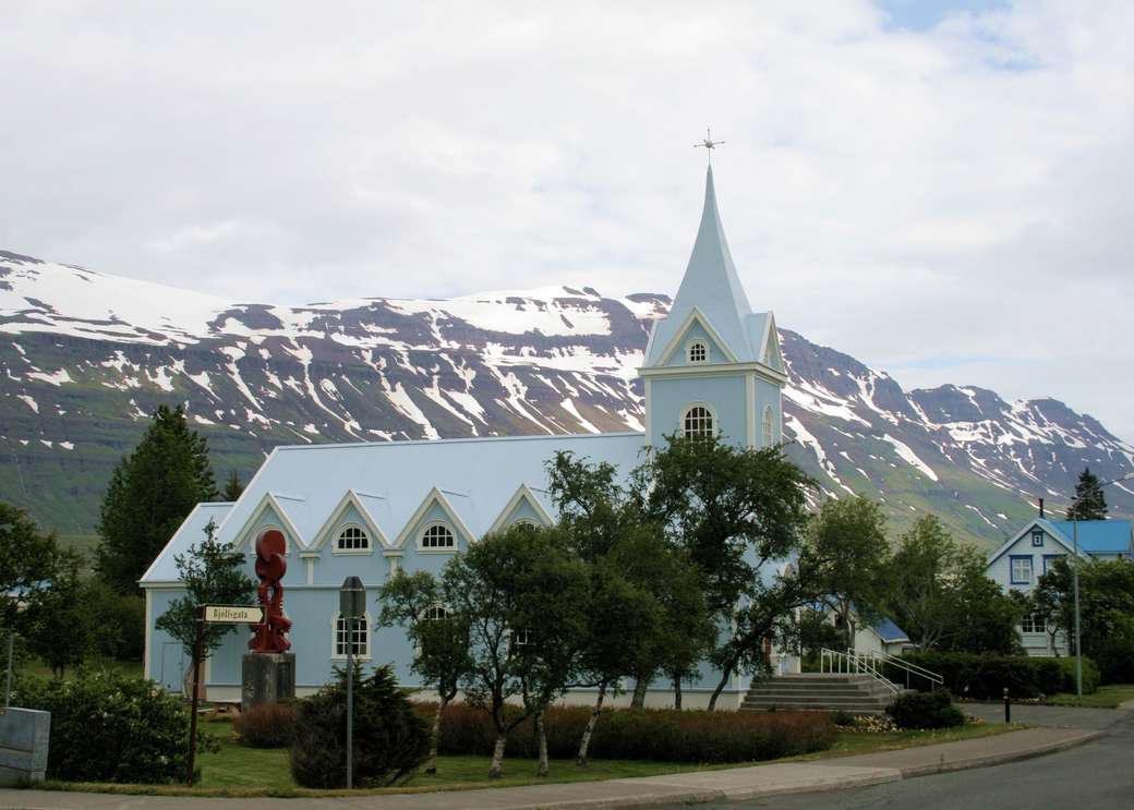 A church in the far north jigsaw puzzle online