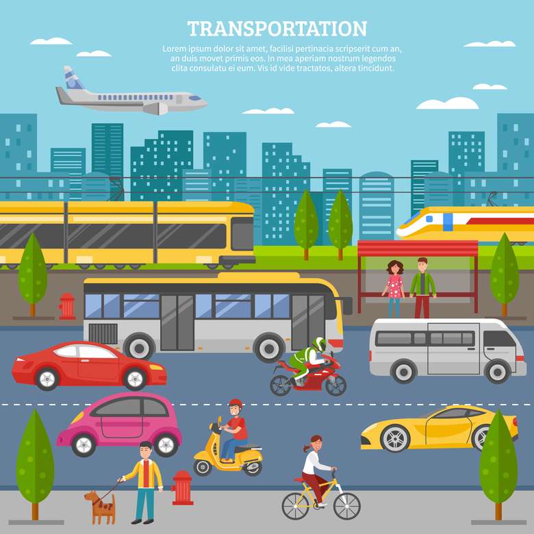 Means of transport jigsaw puzzle online