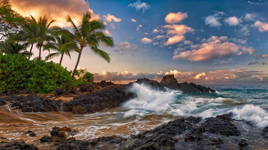Paisaje de Hawai rompecabezas en línea