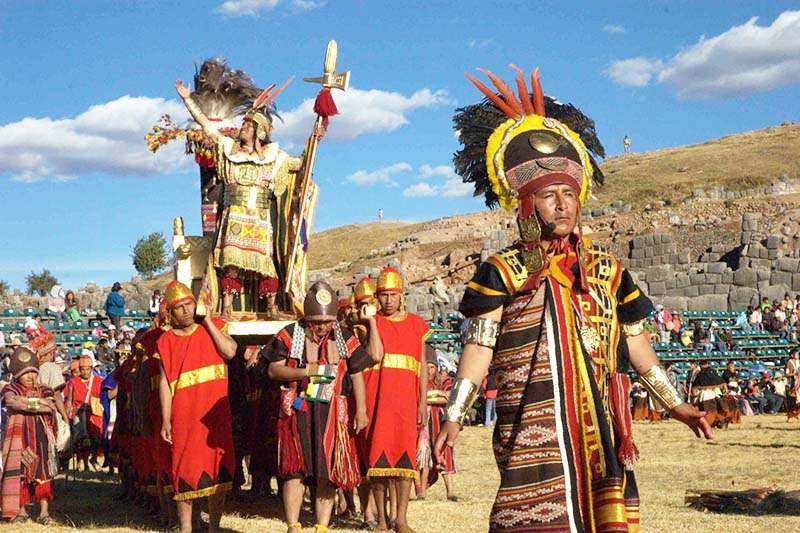 Inti Raymi pussel på nätet