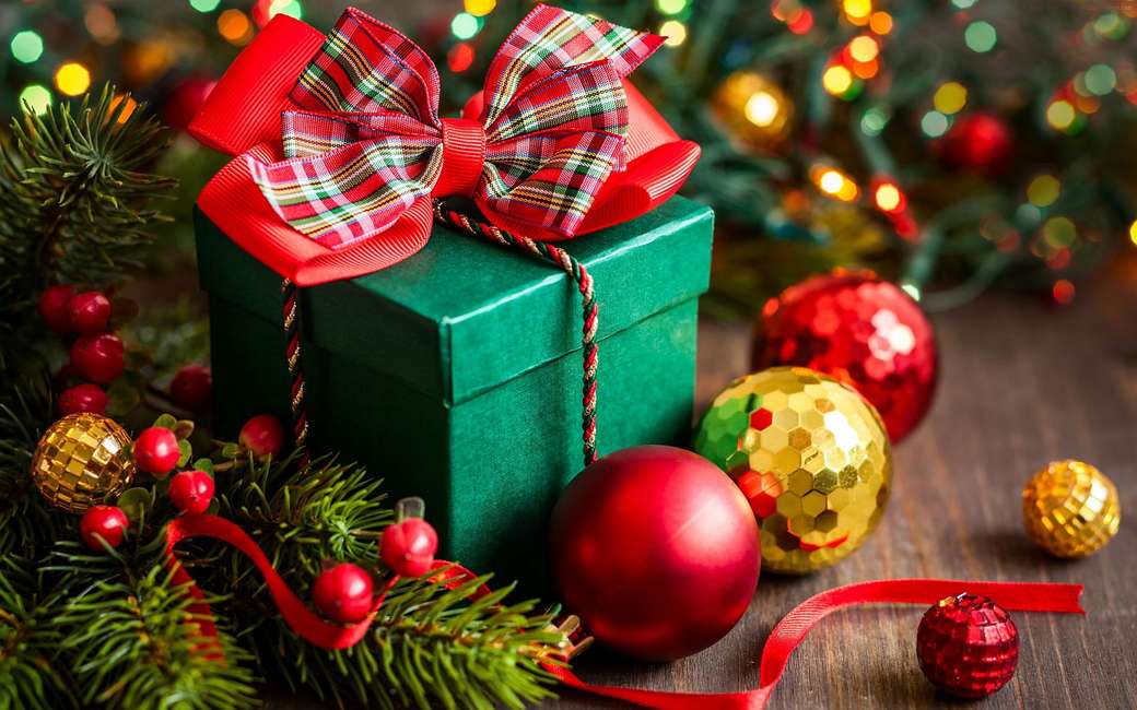χριστουγεννιάτικα δώρα online παζλ