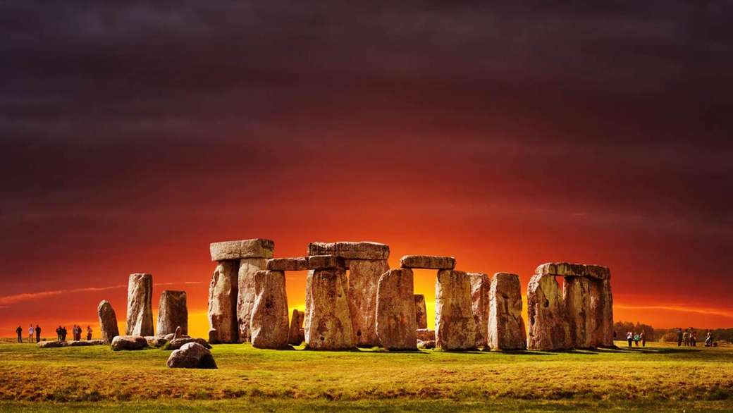 Solsticio de verano - Stonehenge rompecabezas en línea