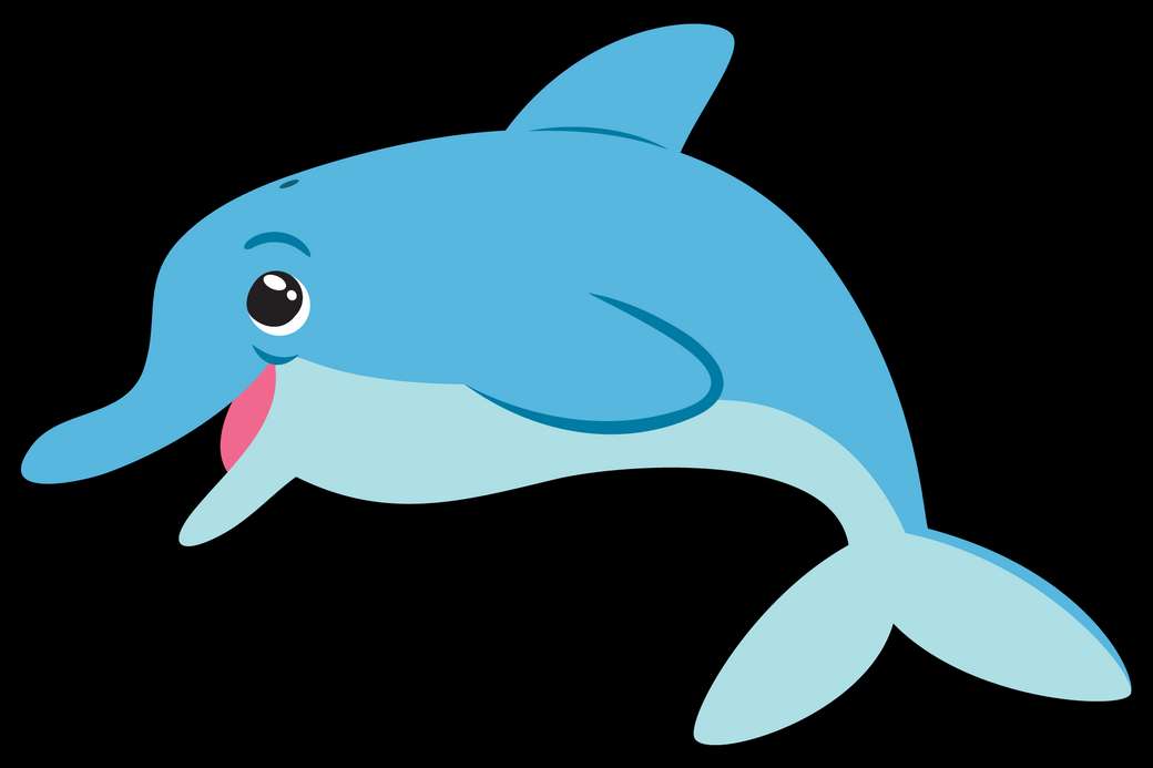 se potrivesc cu bucățile de delfini puzzle online