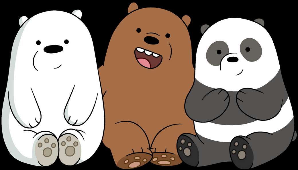 οι χαριτωμένες αρκούδες online παζλ