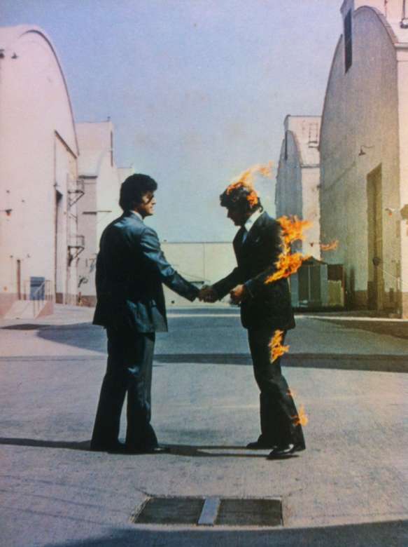 Pink Floyd - Иска ми се да бяхте тук онлайн пъзел