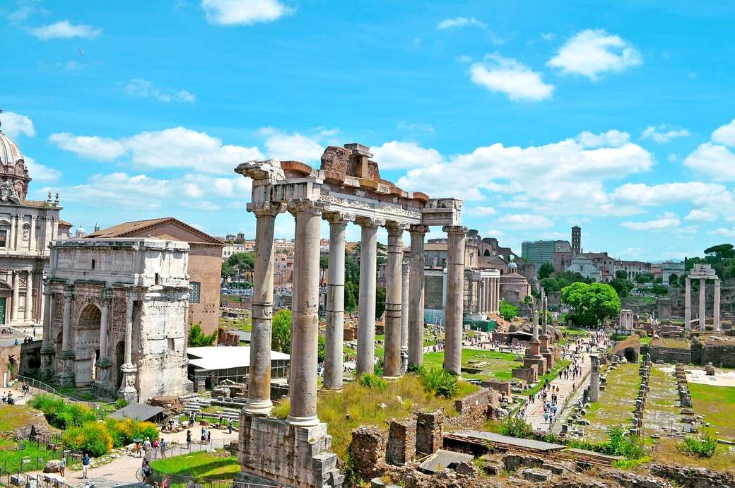 Rom - forntida arkitektur Pussel online