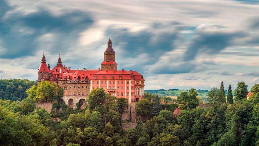 Nejkrásnější hrady v Evropě online puzzle