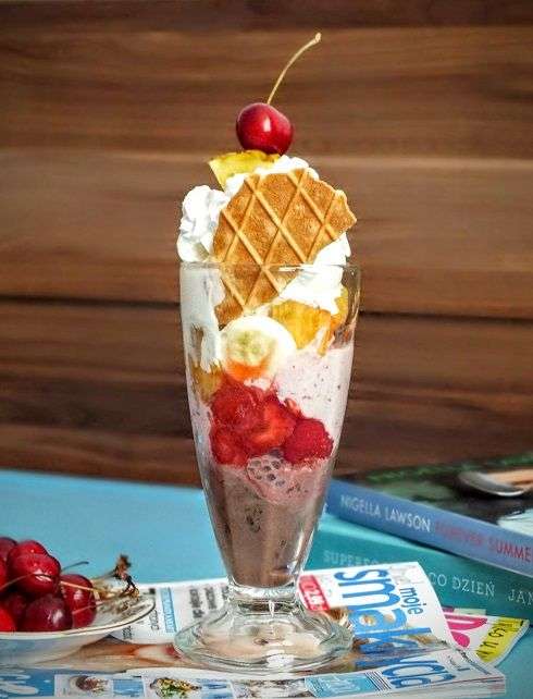 fagylalt desszertek kirakós online