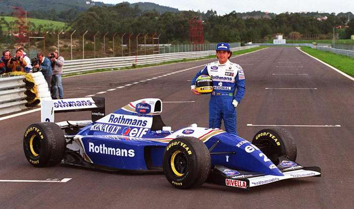 Ayrton Senna - FW16 - Wliians-Renault pussel på nätet