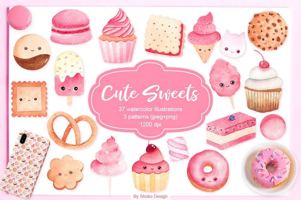 cute sweets jigsaw puzzle online
