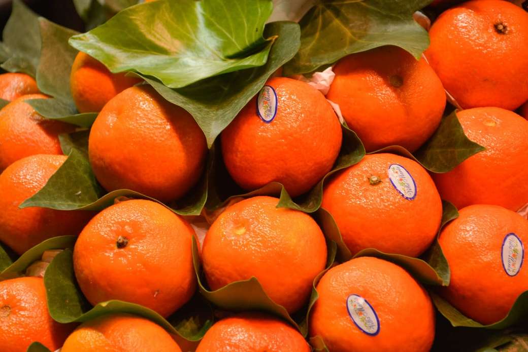 orange frukter pussel på nätet