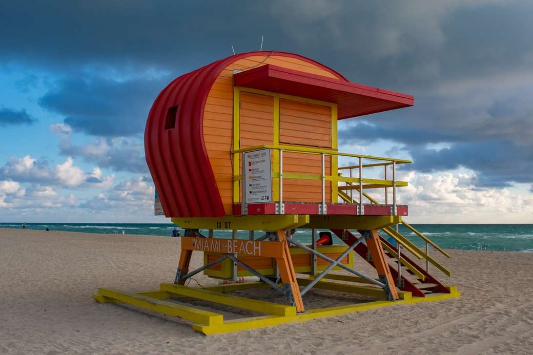 пляж Майами онлайн-пазл