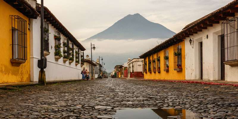 paisaje de guatemala rompecabezas en línea