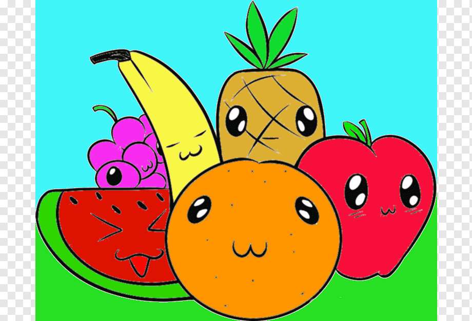 дружні фрукти пазл онлайн